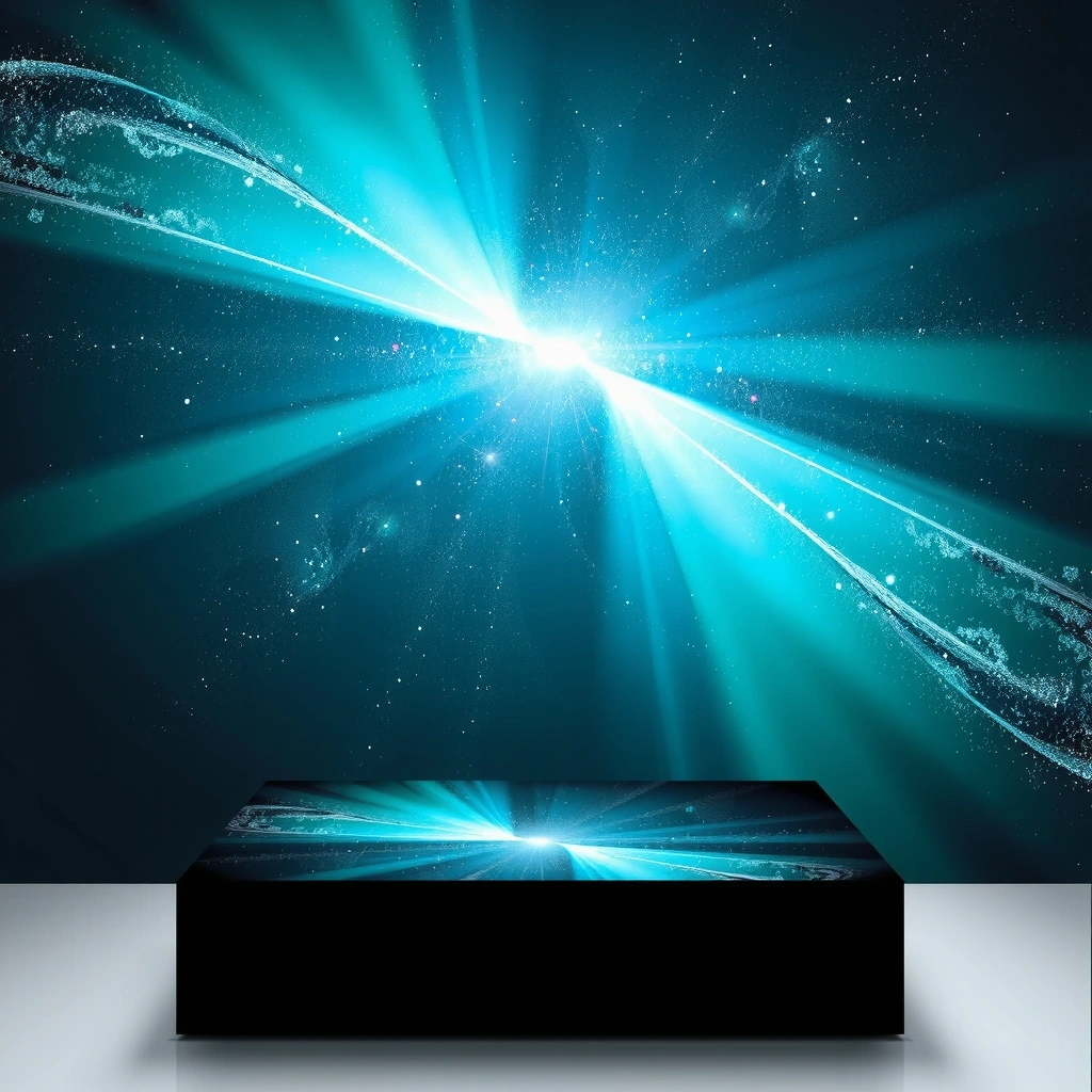 Abstract star energy background